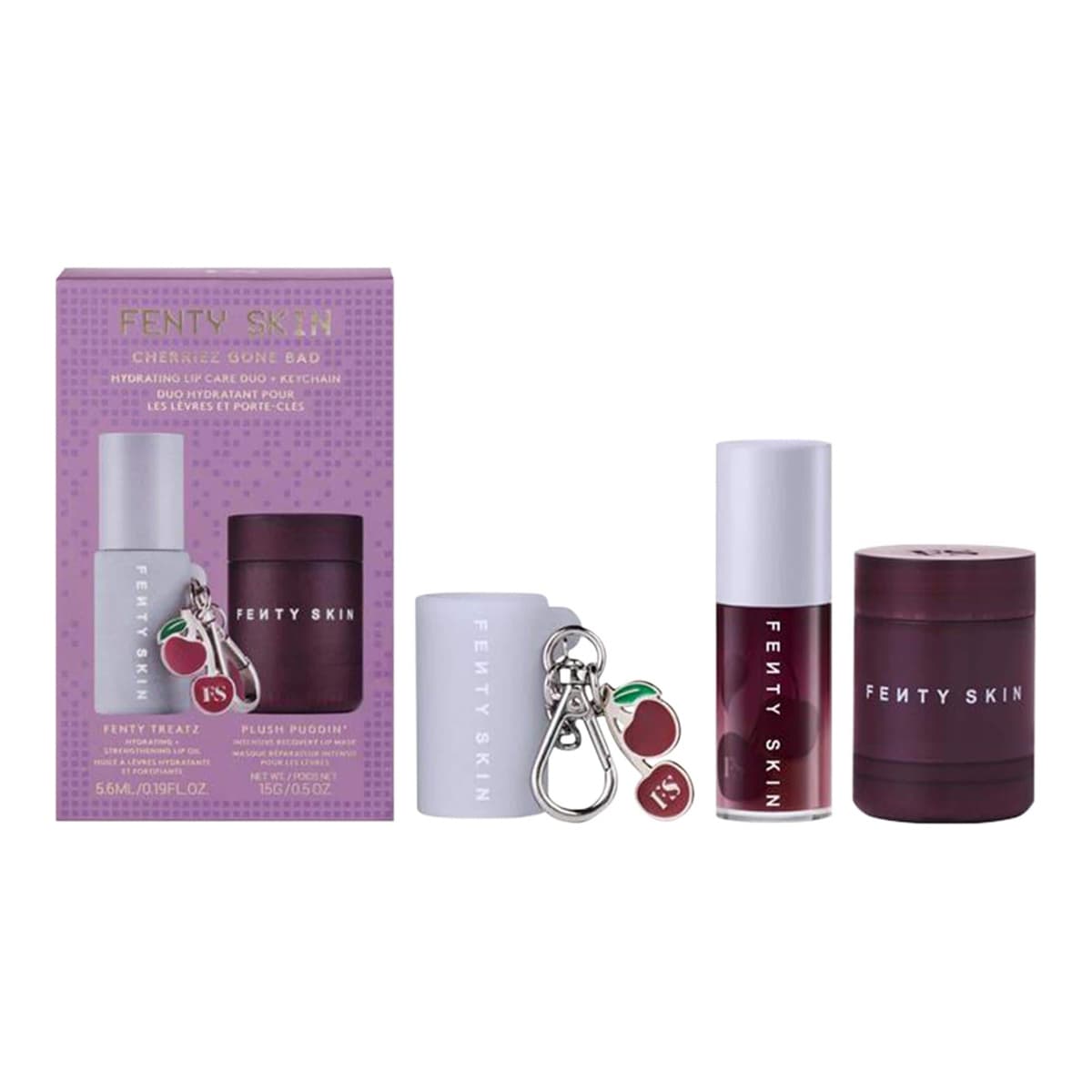 Cherriez Gone Bad Hydrating Lip Care Duo + Keychain