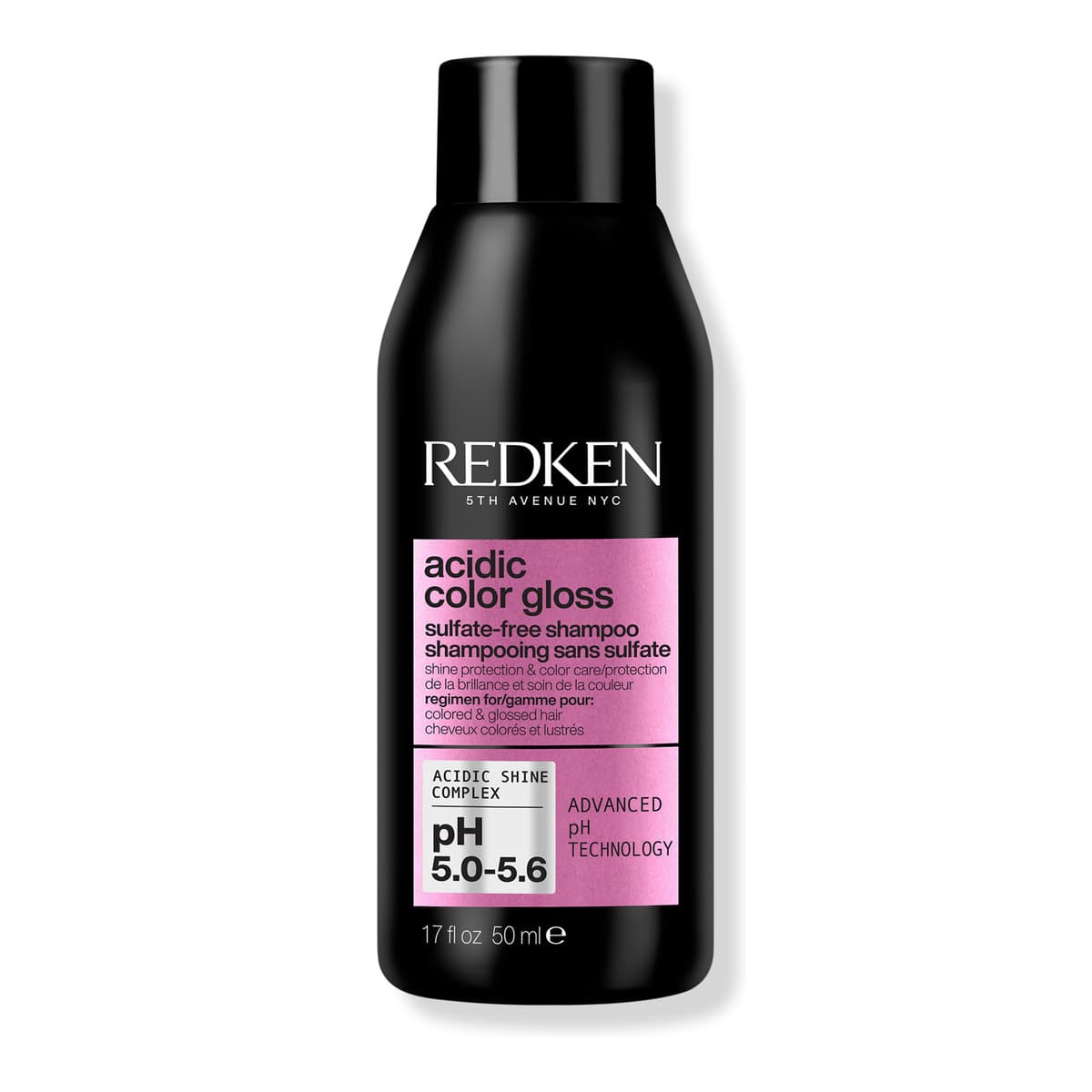 Travel Size Acidic Color Gloss Sulfate Free Shampoo