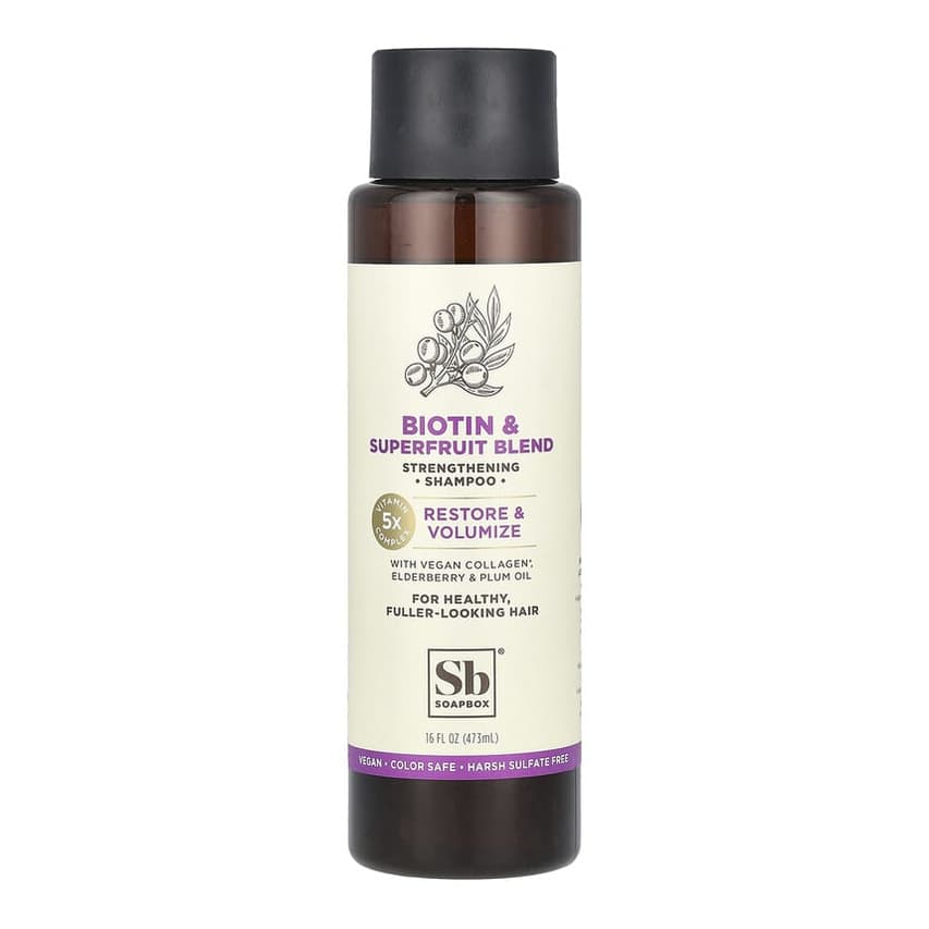 Strengthening Shampoo, Biotin & Superfruit Blend