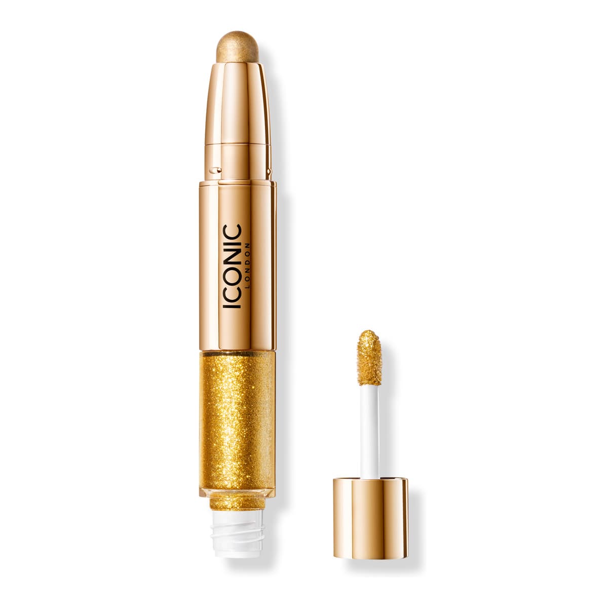 Glaze Crayon Dual-Ended Glitter Eyeshadow, Goldmine