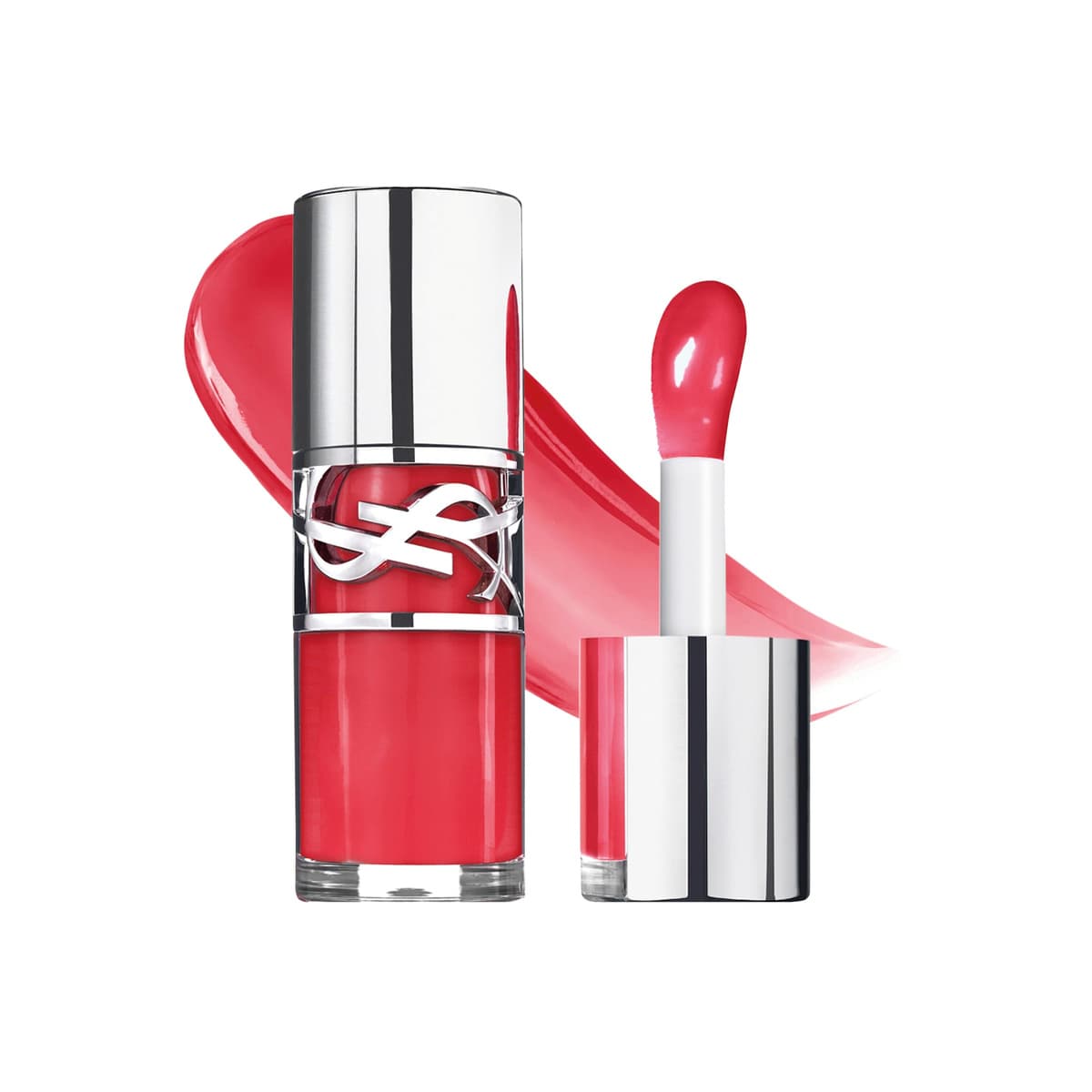 YSL Loveshine Plumping Lip Oil Gloss with Hyaluronic Acid, #07 Strawberry Star