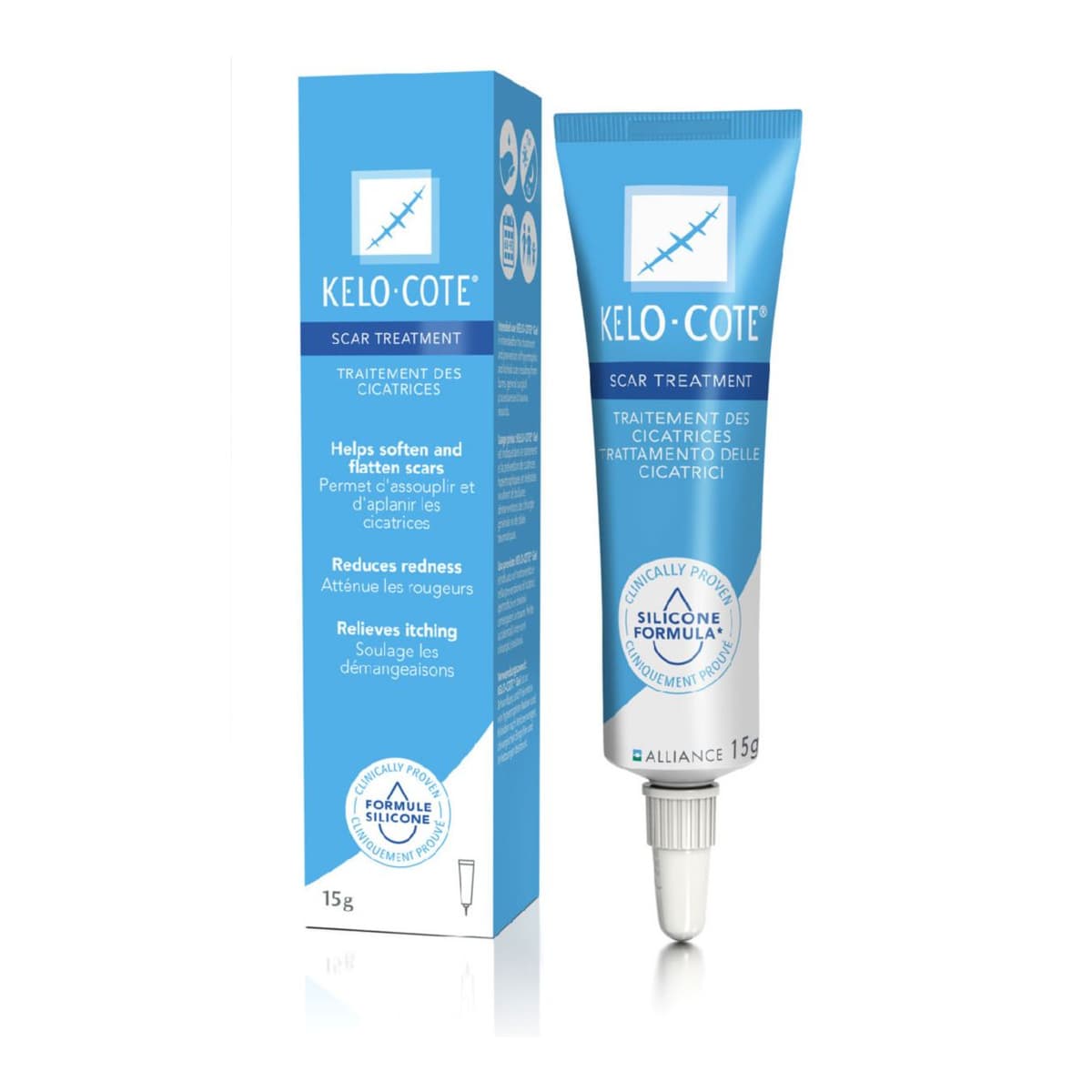 Kelo-Cote Scar Treatment Gel – – Clinically proven advanced silicone formula