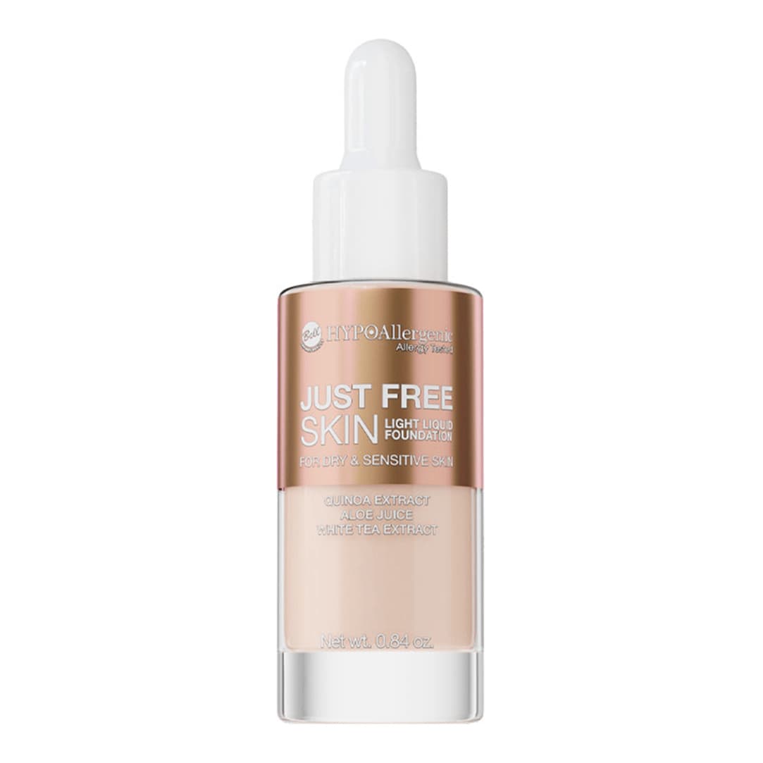 HYPOAllergenic Just Free Skin Light Liquid Foundation 02 Natural