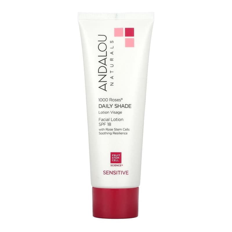 Facial Lotion, Daily Shade, SPF 18, Sensitive