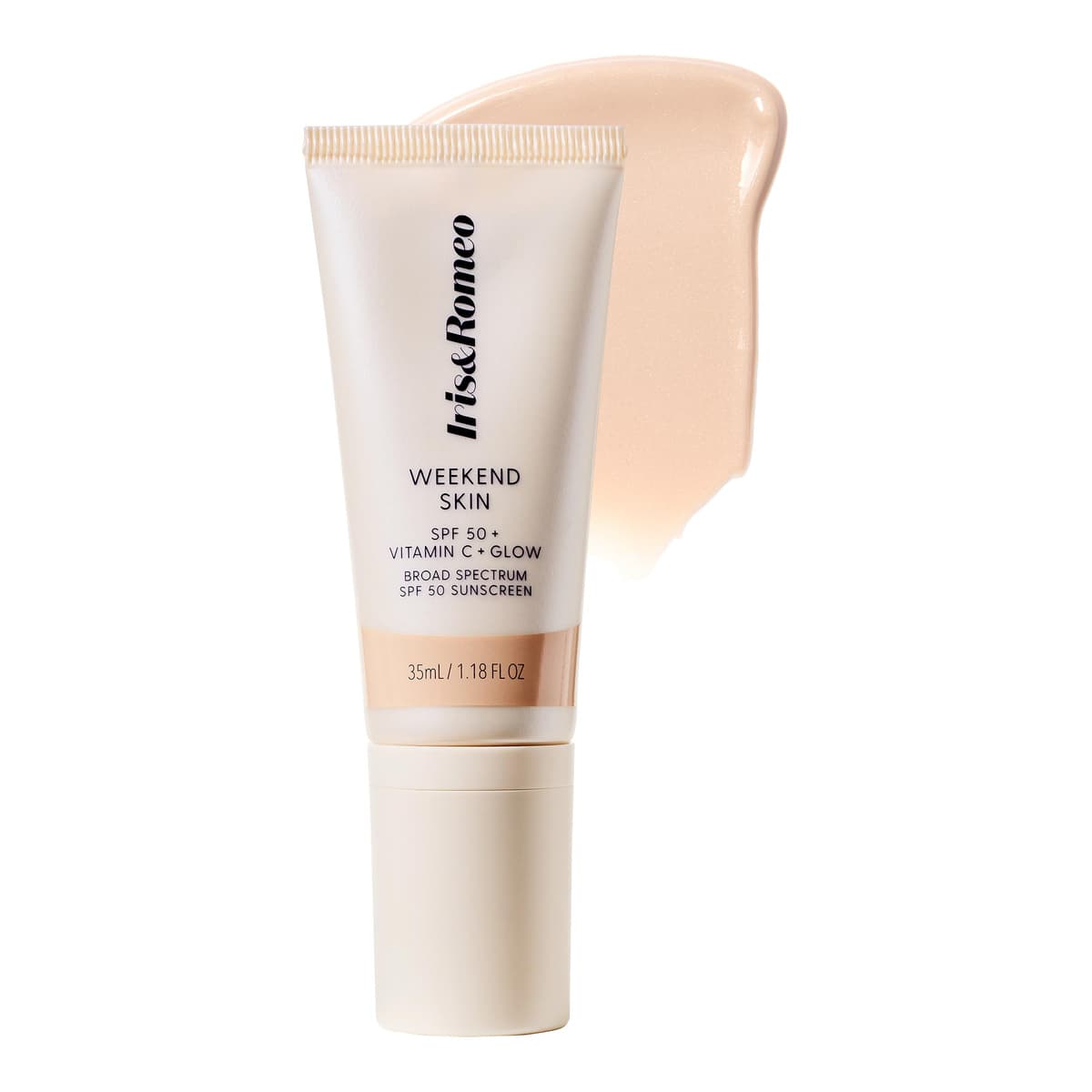 Weekend Skin SPF 50 Instant Glow Tinted Mineral Sunscreen with Vitamin C + Niacinamide