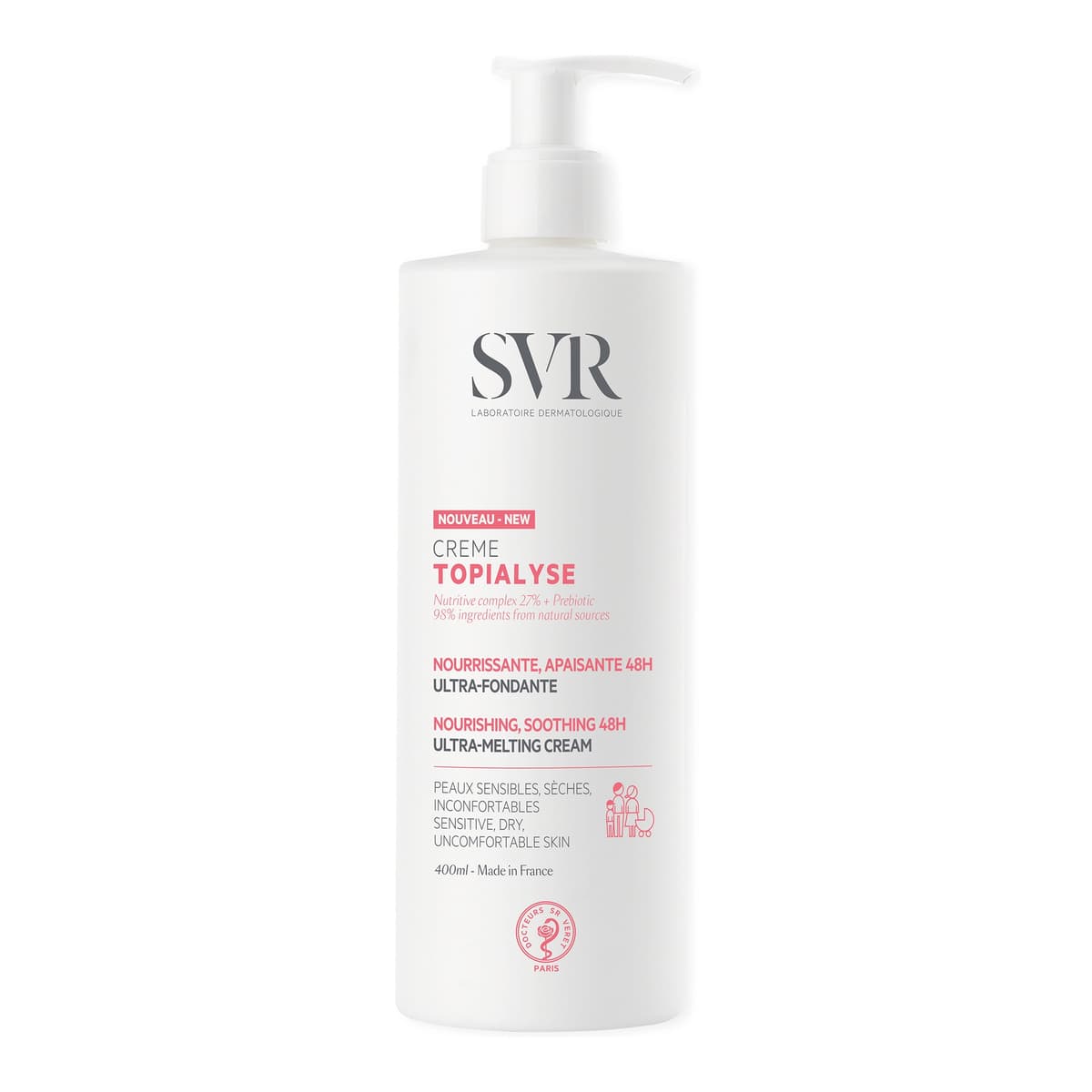 SVR Topialyse Anti-Itching Face and Body Cream
