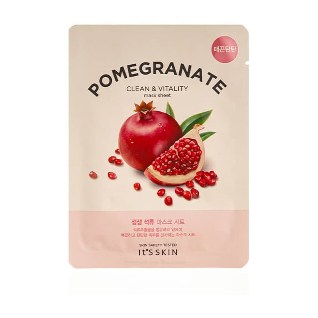The Fresh Clean & Vitality Mask Sheet Pomegranate