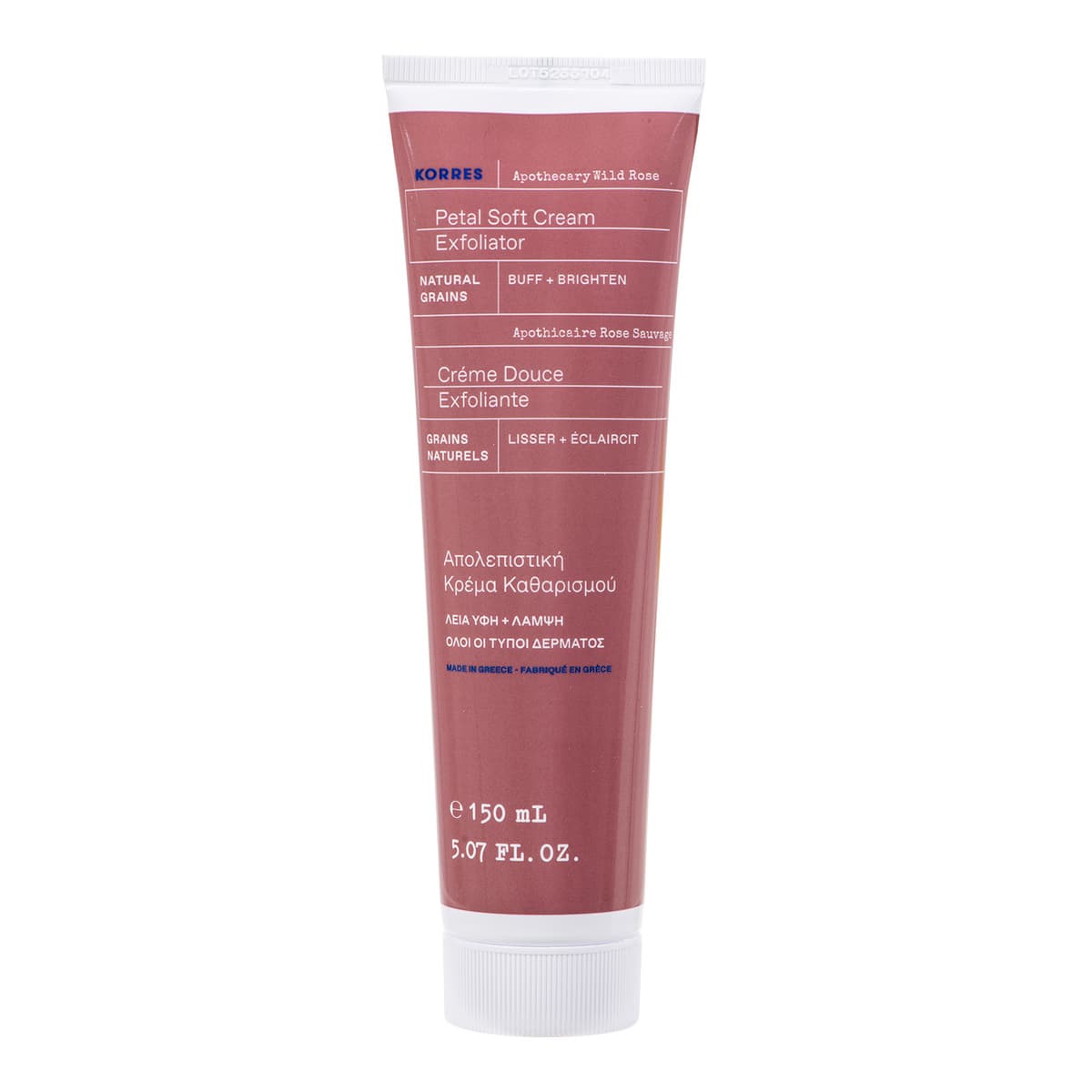 Apothecary Wild Rose Petal Soft Cream Exfoliator