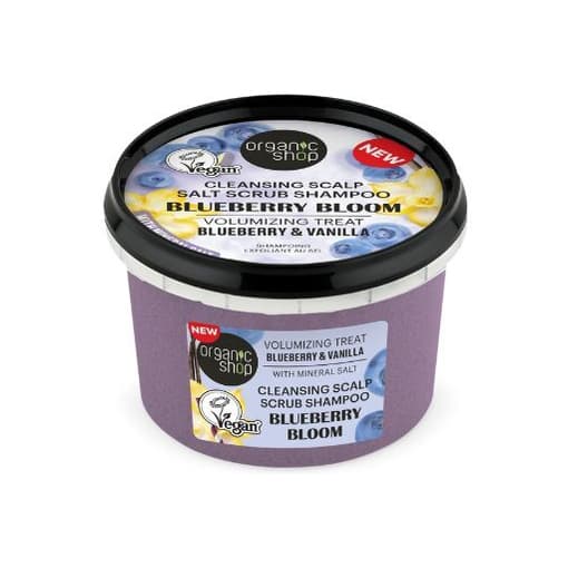 Scalp Salt Scrub Shampoo Blueberry Bloom