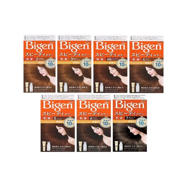 Bigen Speedy Color Emulsion, #6 Dark Brown