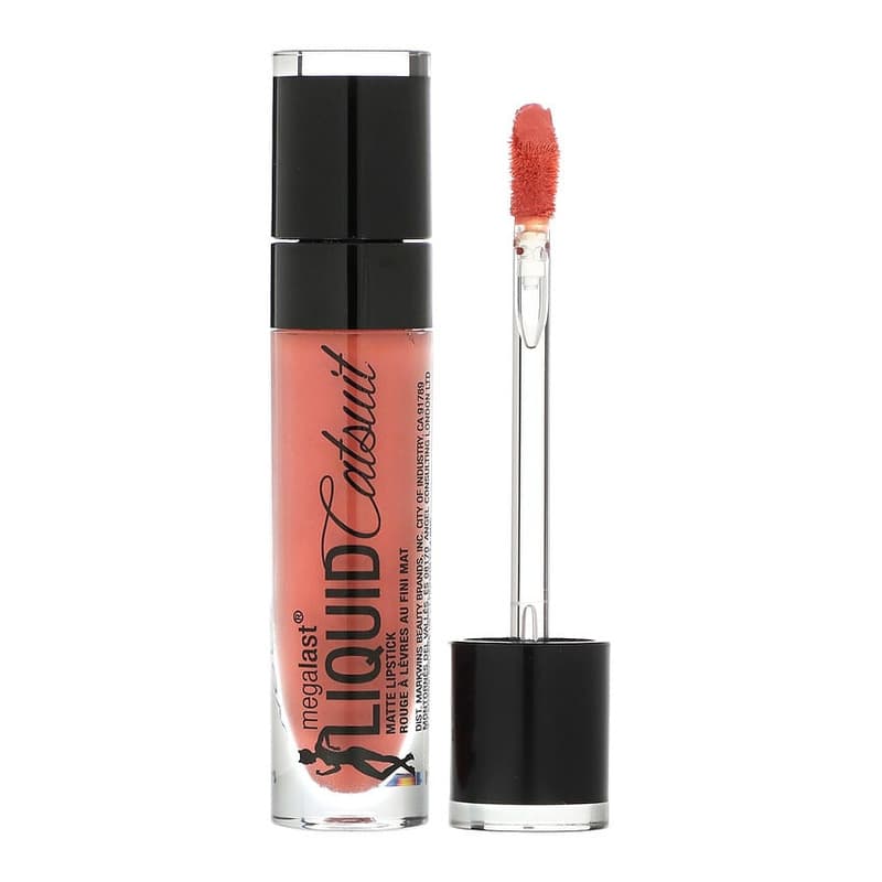MegaLast, Liquid Catsuit, Matte Lipstick, 921B Nudist Peach