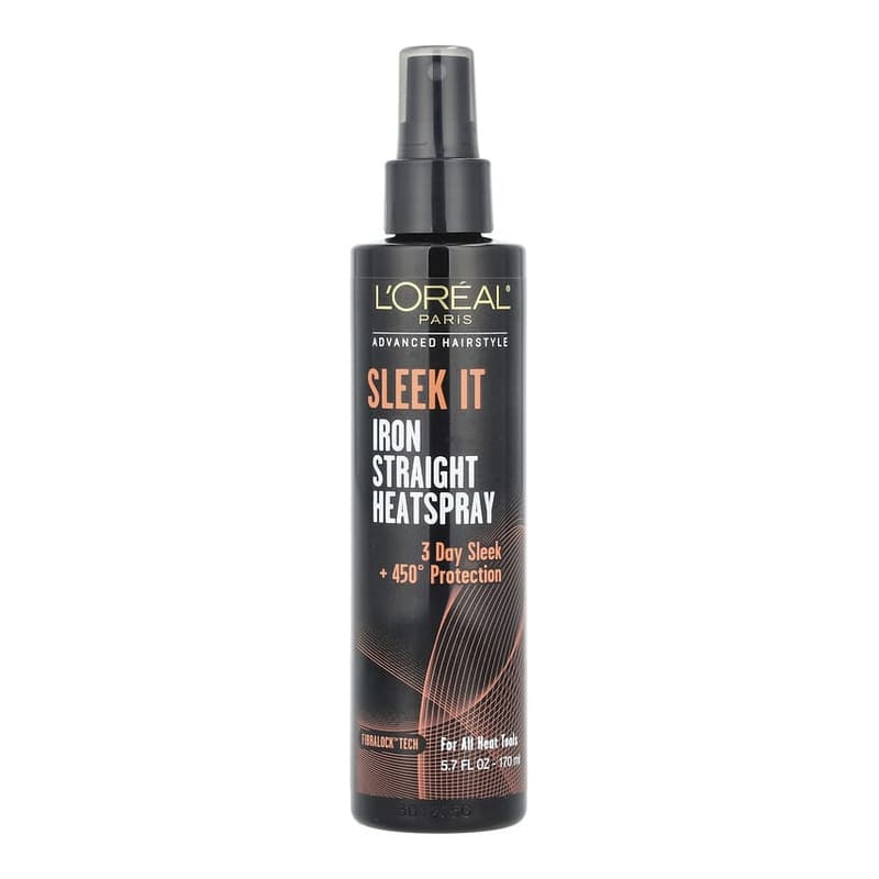 Advanced Hairstyle, Sleek It Iron Straight Heatspray