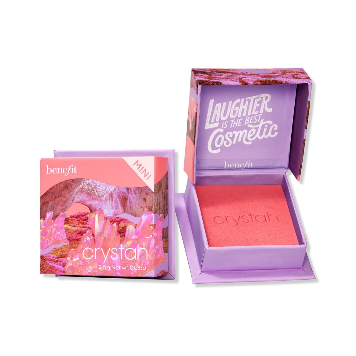 WANDERful World Silky-Soft Powder Blush Mini, Crystah