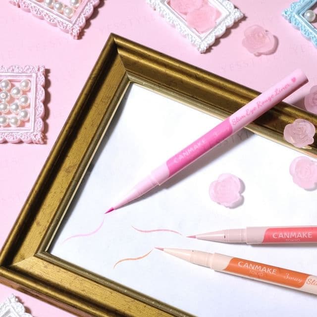 3 Way Slim Eye Rouge Liner, #02 Sheer Orange