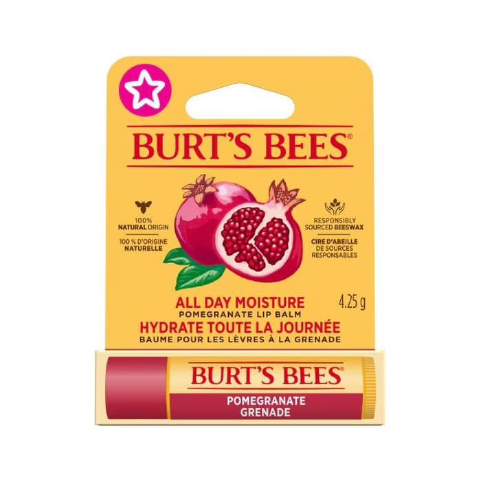 100% Natural Origin Lip Balm Pomegranate