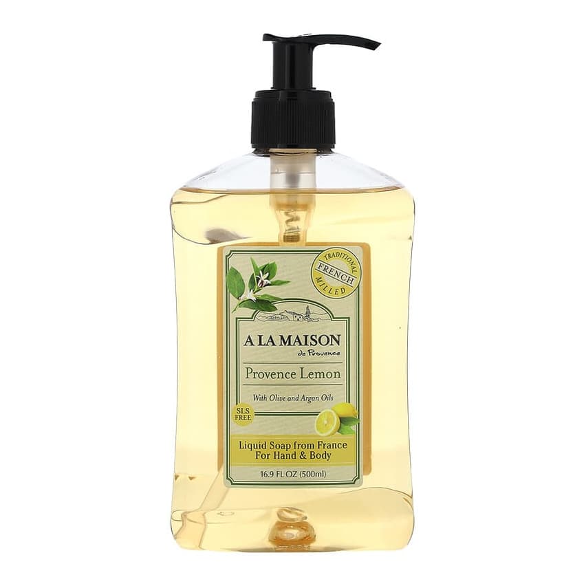 Liquid Soap For Hands & Body, Provence Lemon