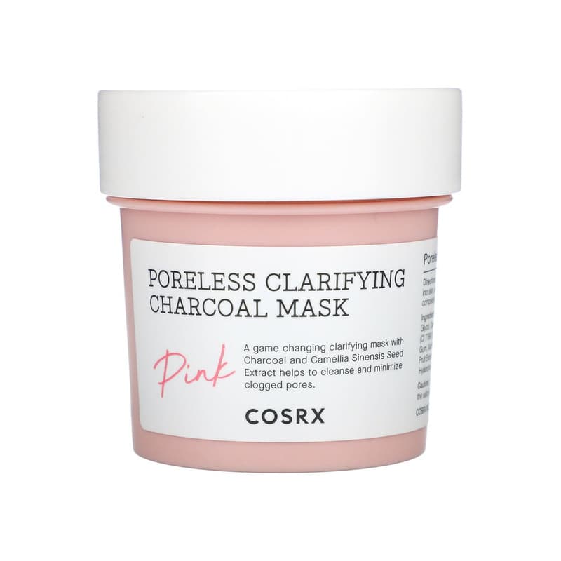 Poreless Clarifying Charcoal Beauty Mask, Pink