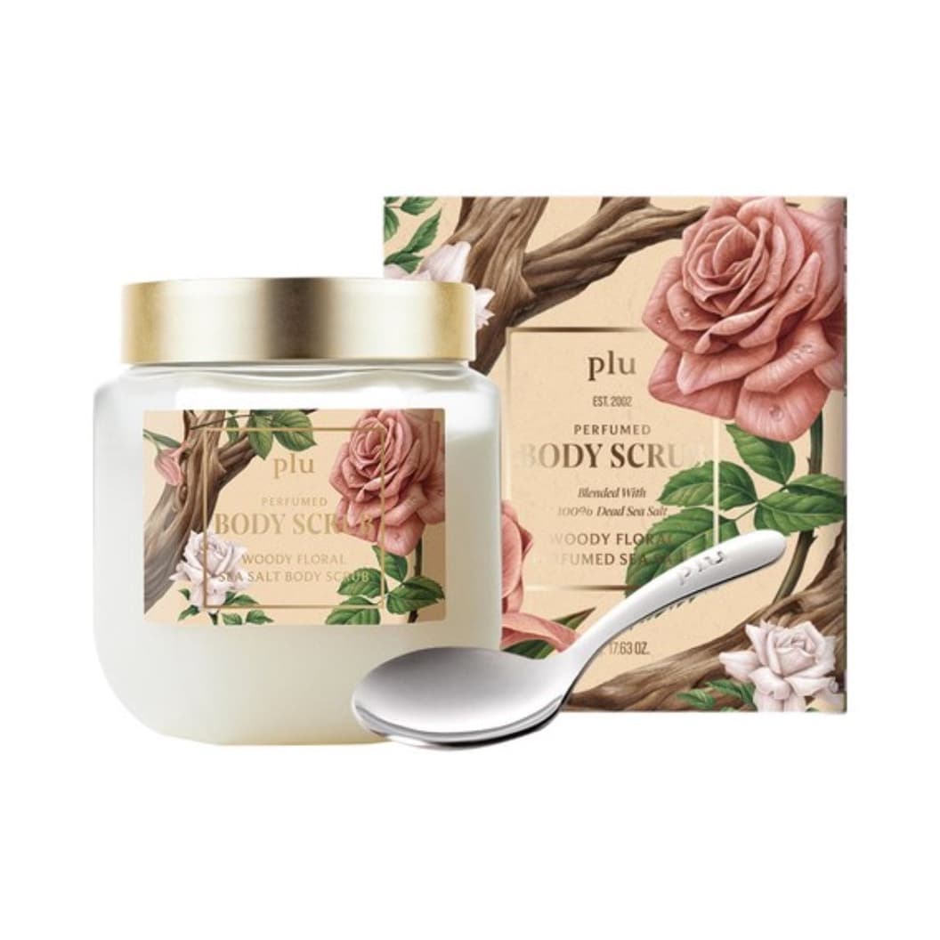Perfumed Sea Salt Body Scrub Woody Floral