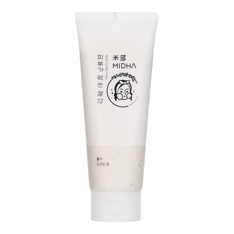 Rice Bran Scrub Foam