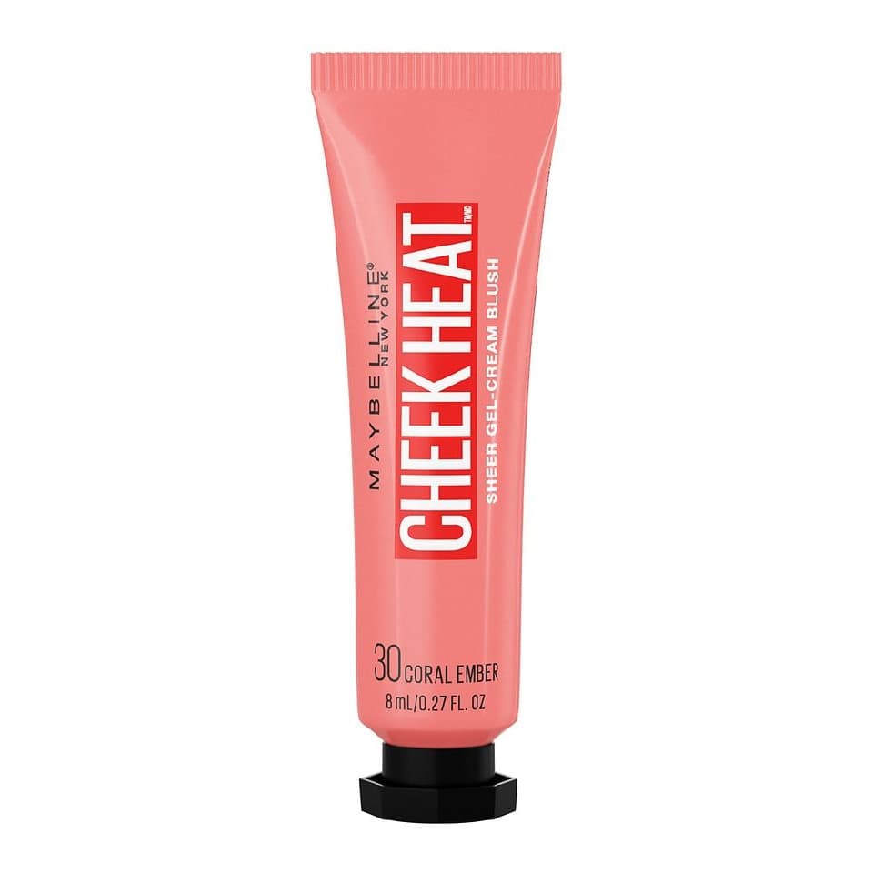 Cheek Heat Gel-Cream Blush, Face Makeup, Coral Ember