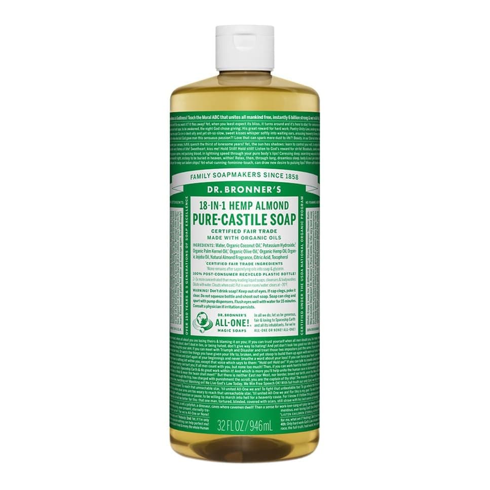 Hemp Pure-Castile Soap Almond