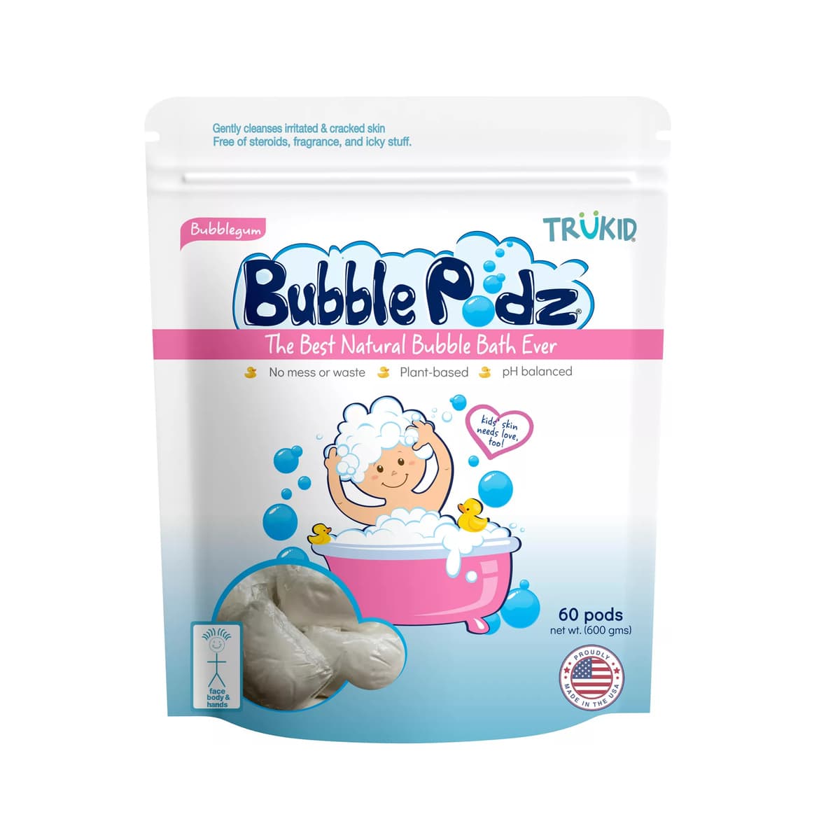 Bubble Podz Bubble Bath Bubblegum (60 Count)