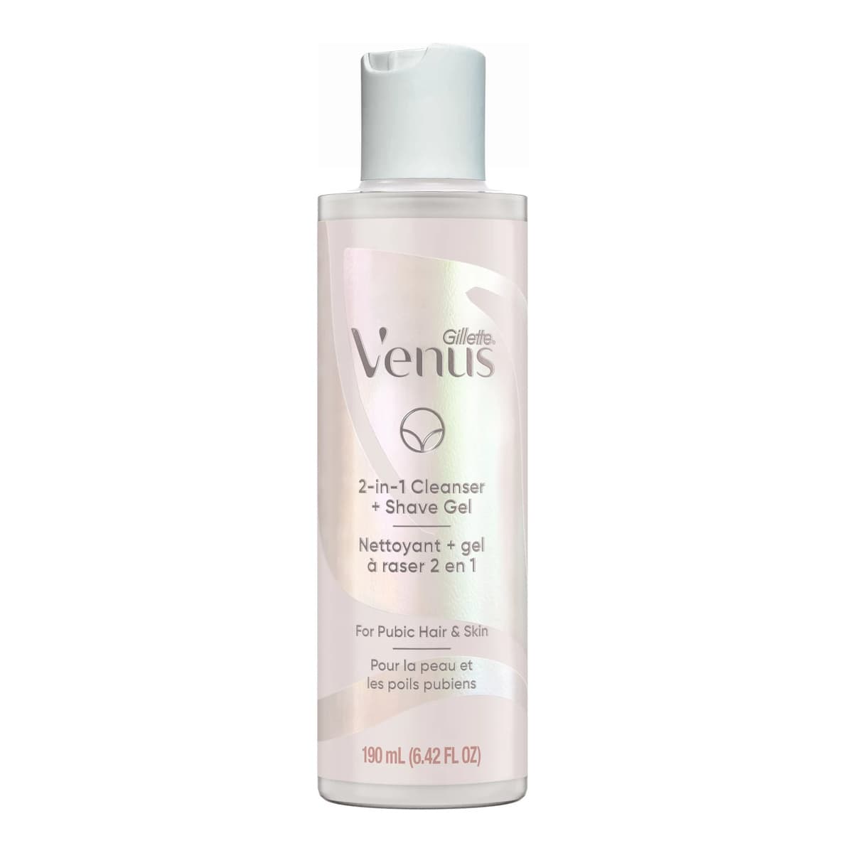 for Pubic Hair and Skin Women's 2-in-1 Cleanser + Shave Gel - Unscented