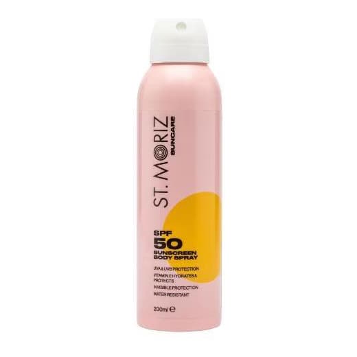 St Moriz Suncare SPF50 Sunscreen Body Spray