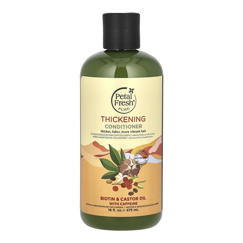 Pure, Thickening Conditioner, Biotin & Castor Oil With Caffeine