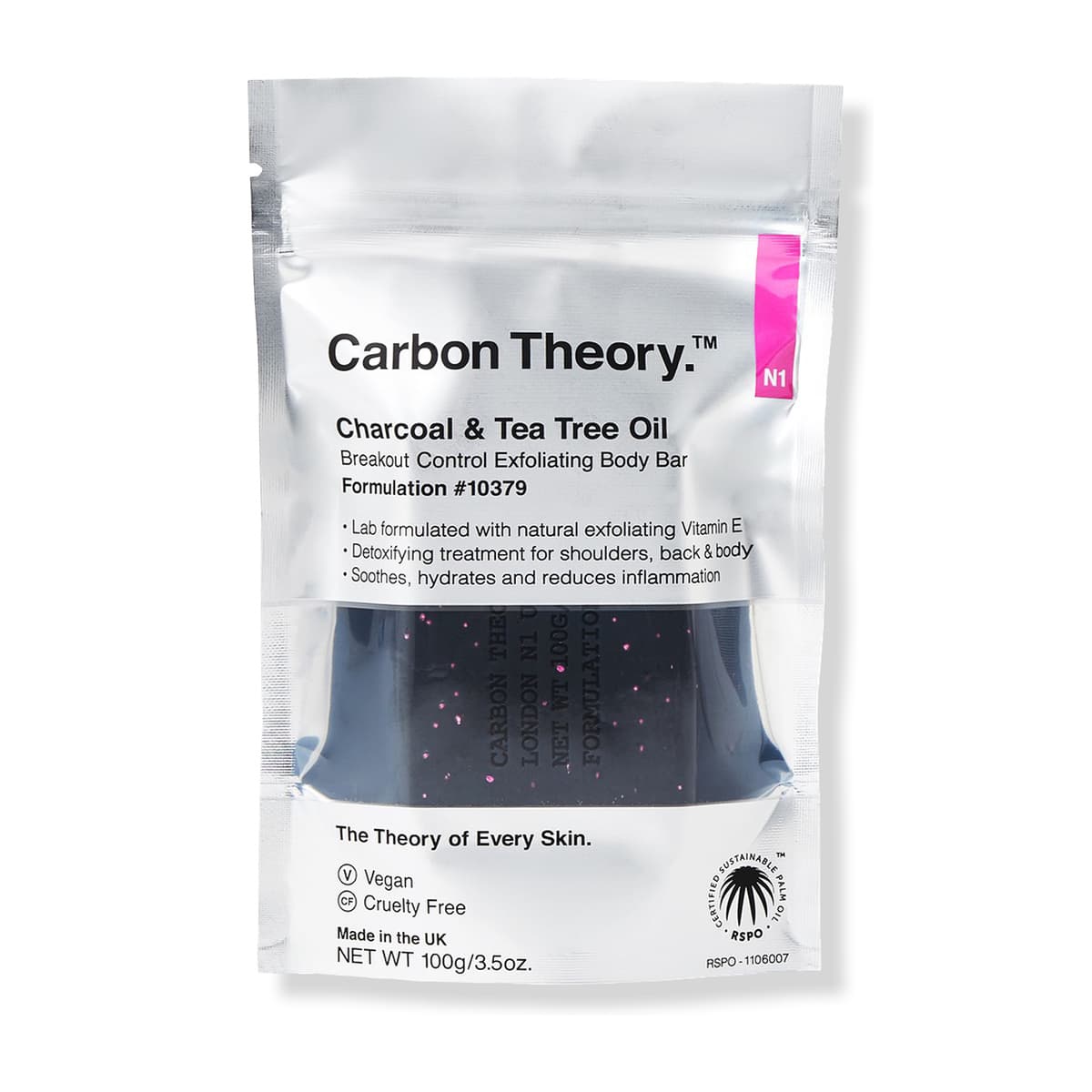 Charcoal & Tea Tree Oil Breakout Control Exfoliating Body Bar