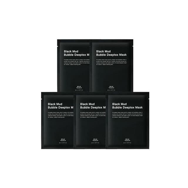 Black Mud Bubble Deeptox Mask