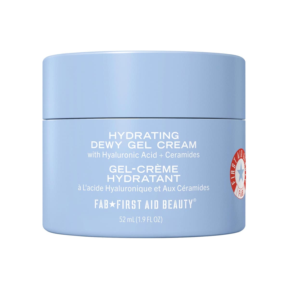 Hydrating Dewy Gel Cream Moisturizer with Hyaluronic Acid + Ceramides