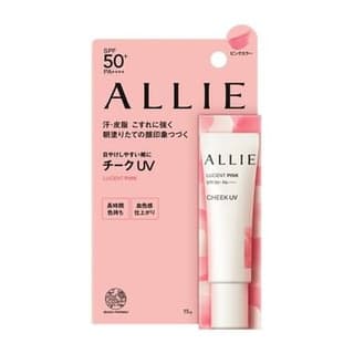 Allie Cheek UV SPF 50+ PA++++, #01 Lucent Pink