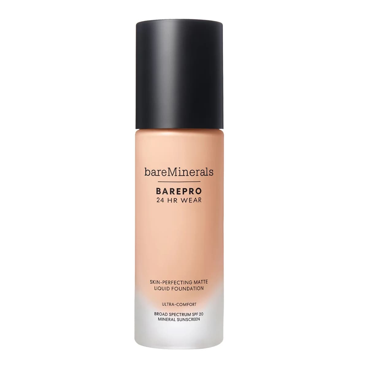 BAREPRO 24 Hour Matte Liquid Foundation Mineral SPF 20, Fair 15 Cool
