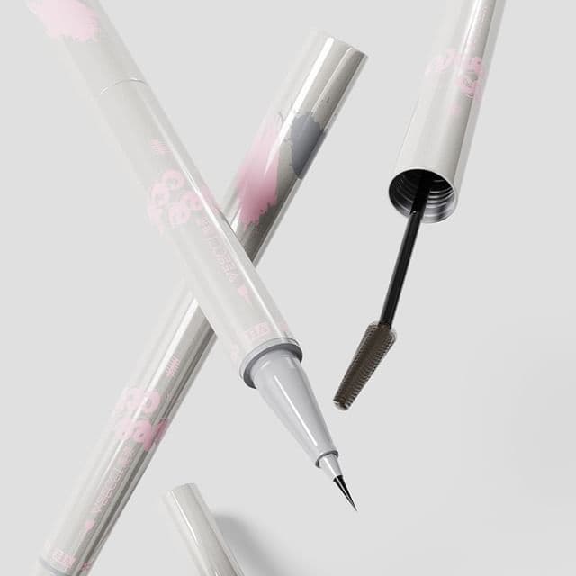 Neat & Fine Dual-Ended Eyebrow Pencil, G03# Golden Brown