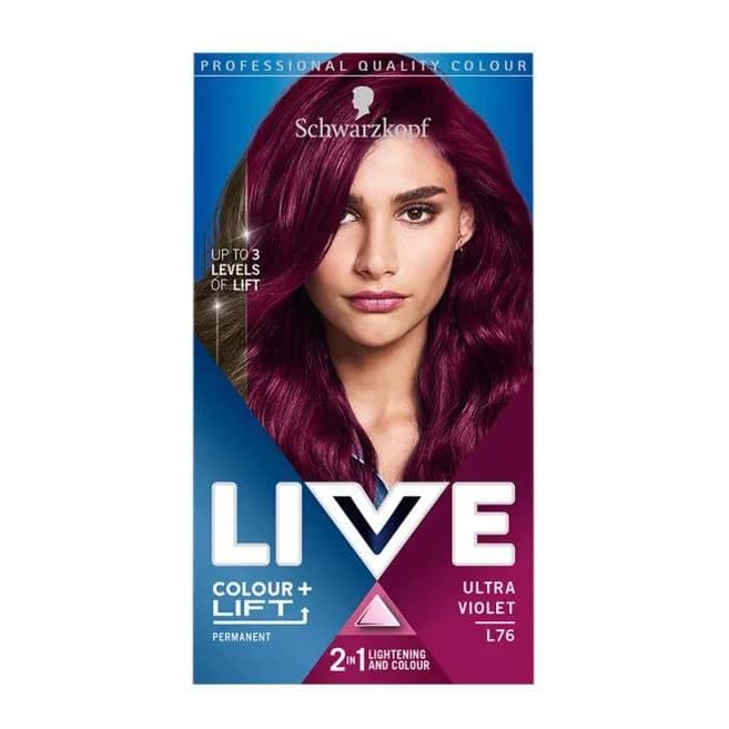 Colour + Lift Permanent Purple Hair Dye Ultra Violet