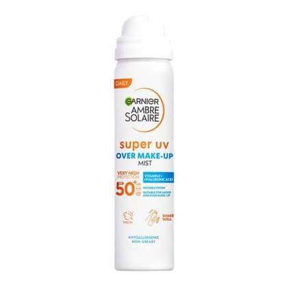 Ambre Solaire Sensitive Hydrating Face Sun Cream Mist SPF50
