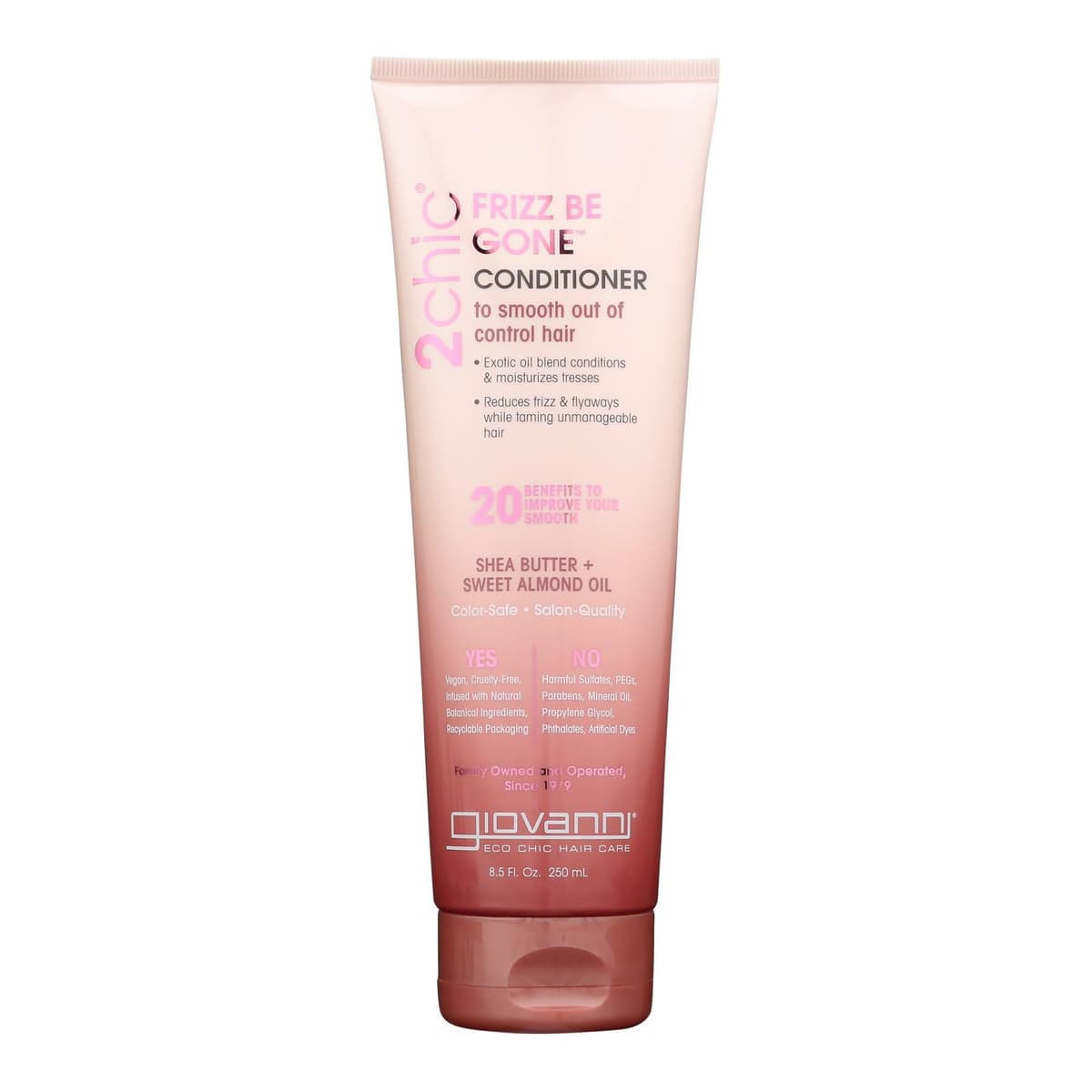 2Chic Frizz Be Gone Conditioner Shea Butter and Sweet Almond Oil