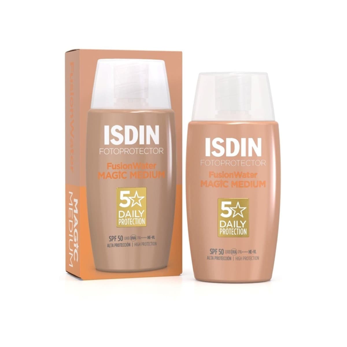 Fotoprotector Fusion Water Color Magic Medium SPF50