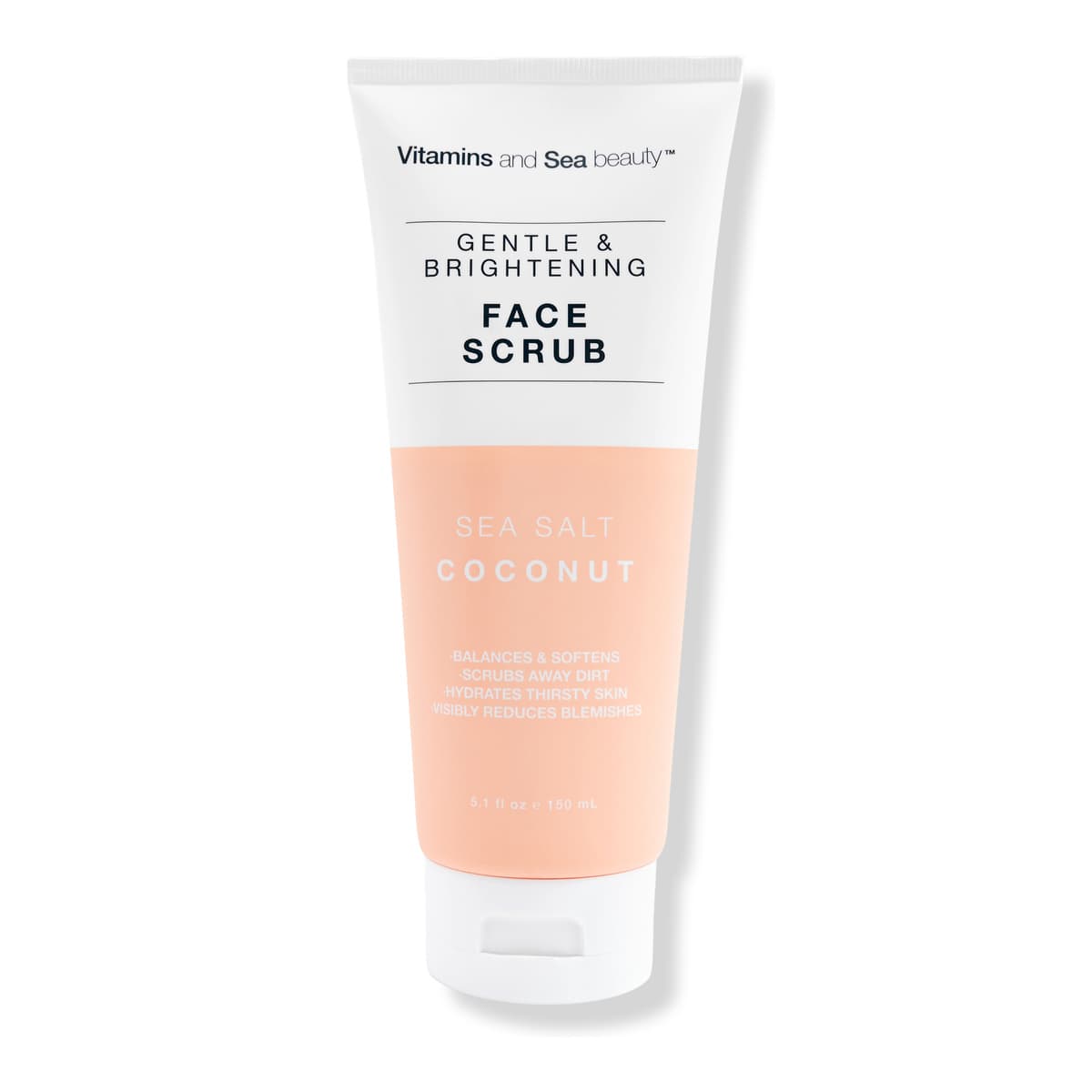 Sea Salt & Coconut Gentle & Brightening Face Scrub