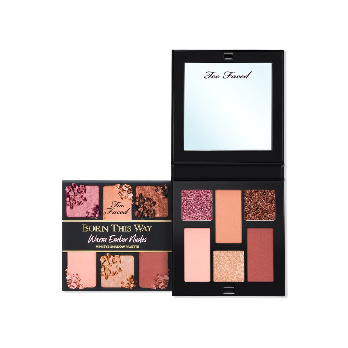 Born This Way Mini Eye Shadow Palettes, Warm Ember Nudes