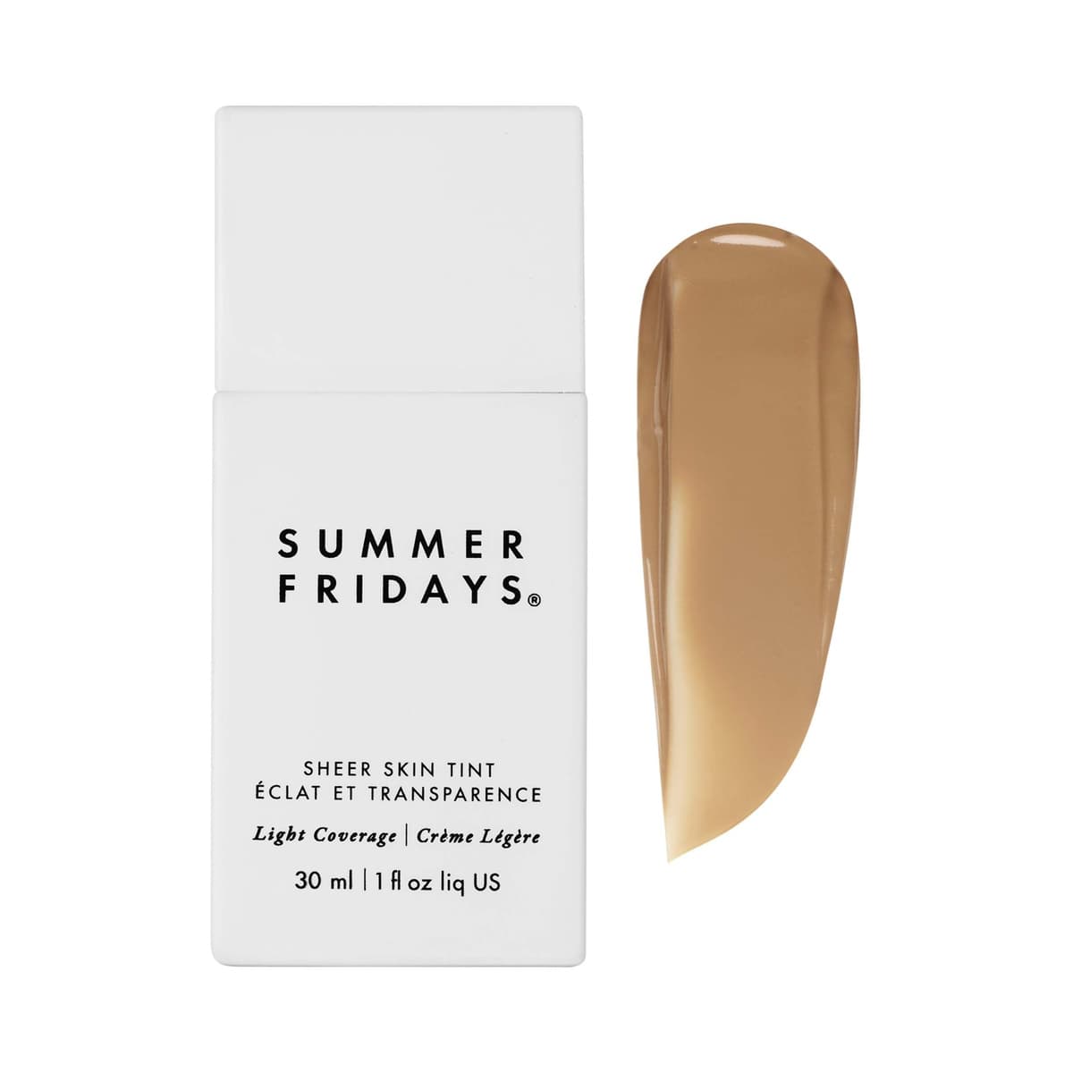 Sheer Skin Tint with Hyaluronic Acid + Squalane, Shade 4