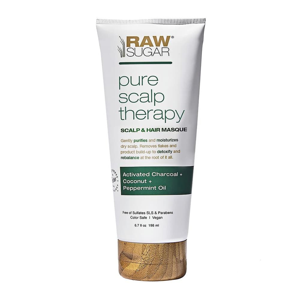 Pure Scalp Therapy Hair Masque Activated Charcoal + Coconut + Peppermint Oil