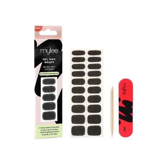 Gel Nail Wraps Wild at Heart x20 Wraps