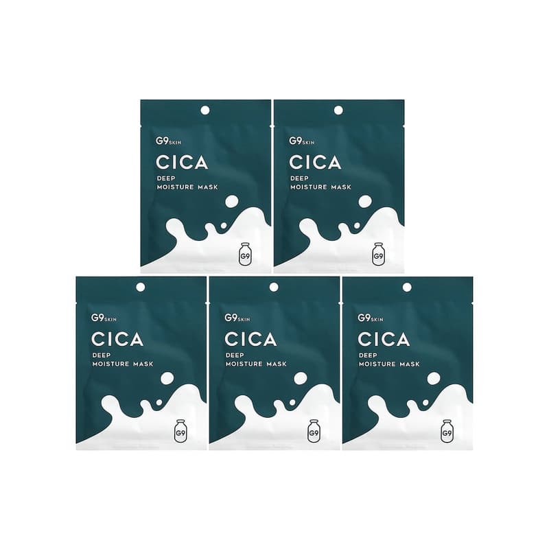 Cica, Deep Moisture Beauty Mask, Milk