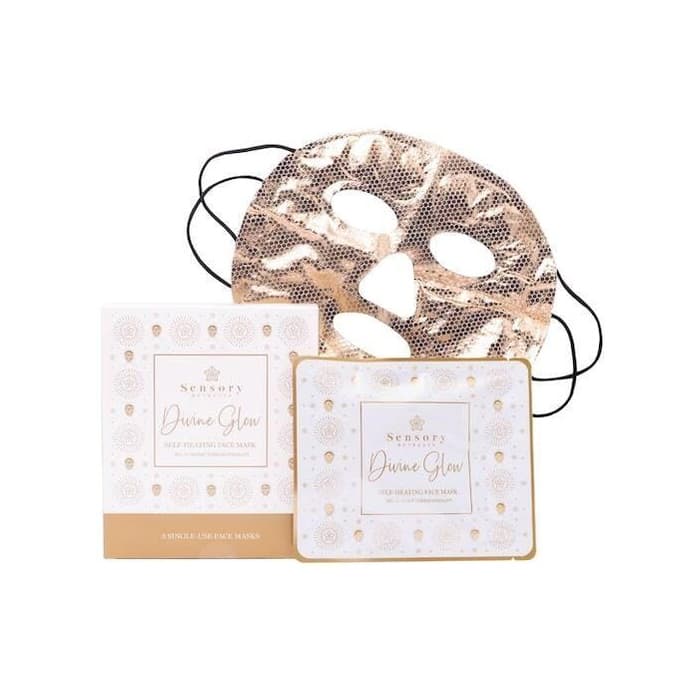 Divine Glow Self-Heating Face Masks 3pcs