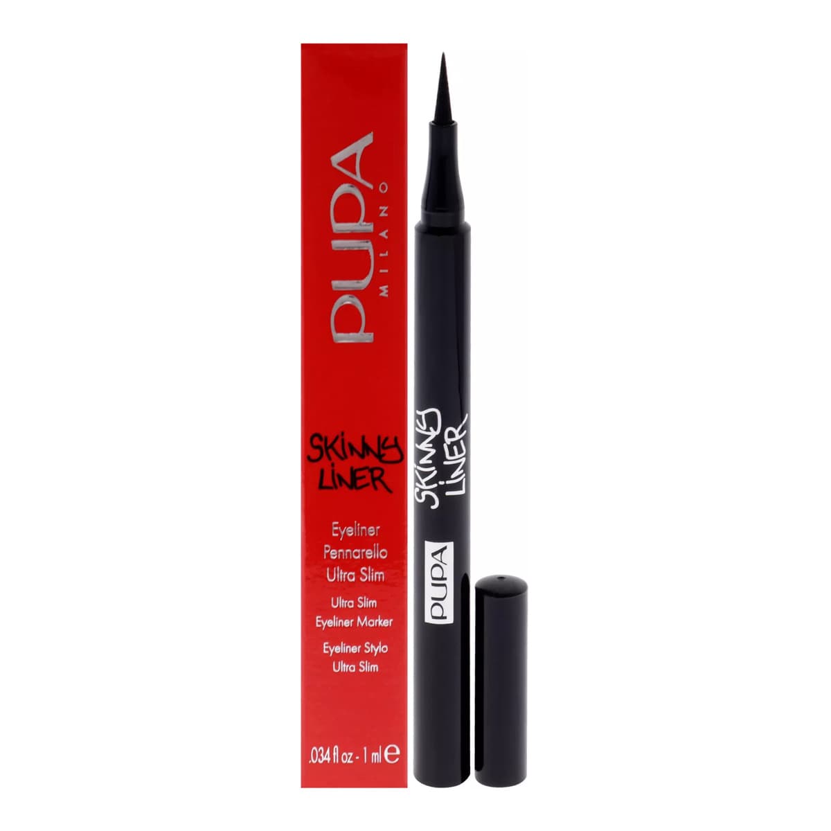 Skinny Liner - 001 Extra Black by Pupa Milano for Women - Eyeliner