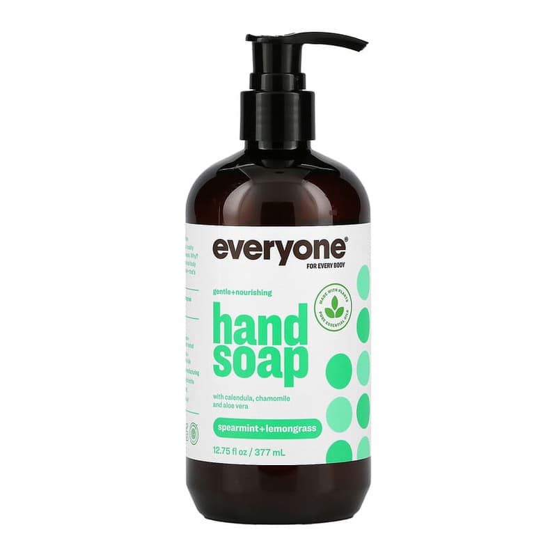 Hand Soap, Spearmint + Lemongrass