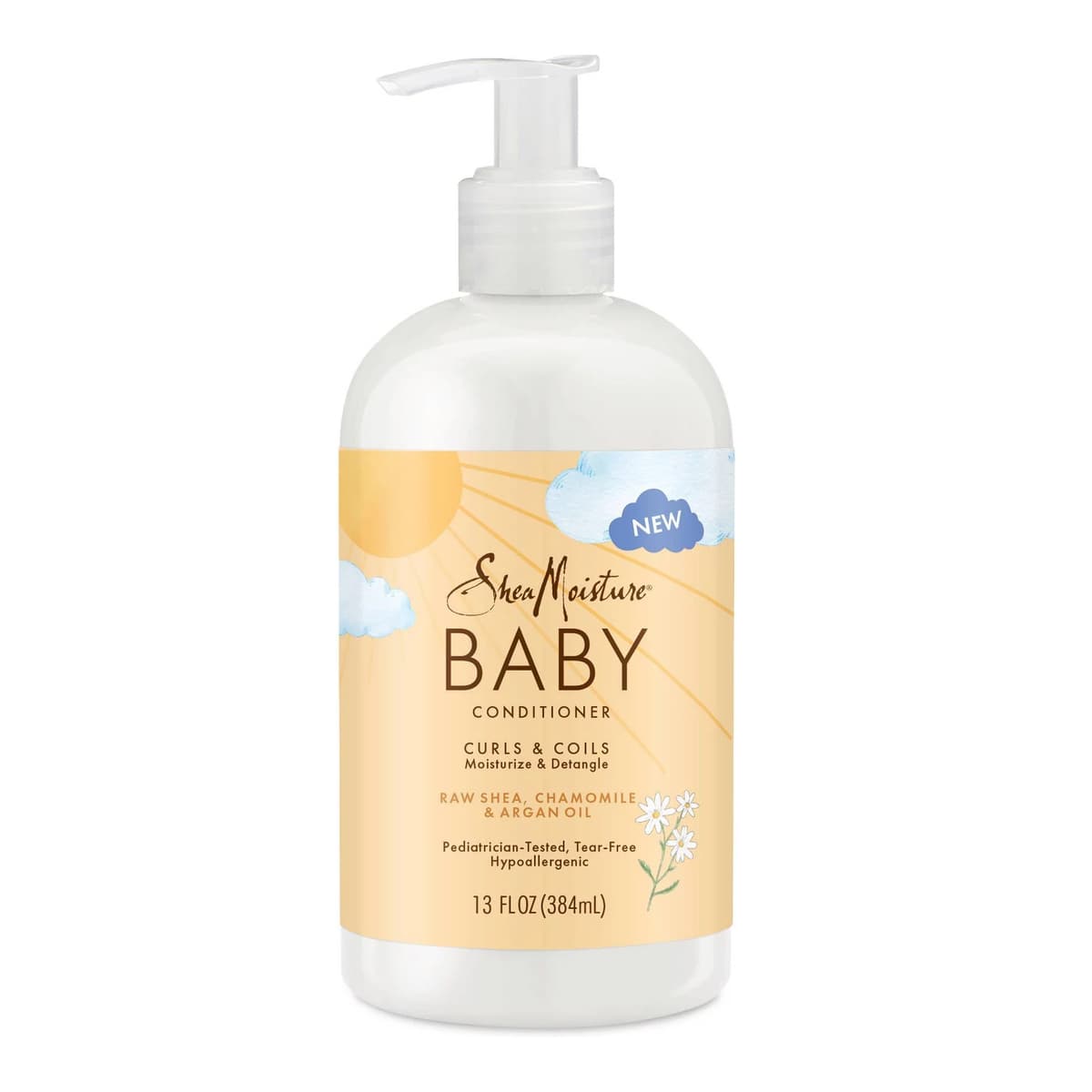 Baby Raw Shea + Chamomile + Argan Oil Moisturizes & Detangles for Curls & Coils Conditioner