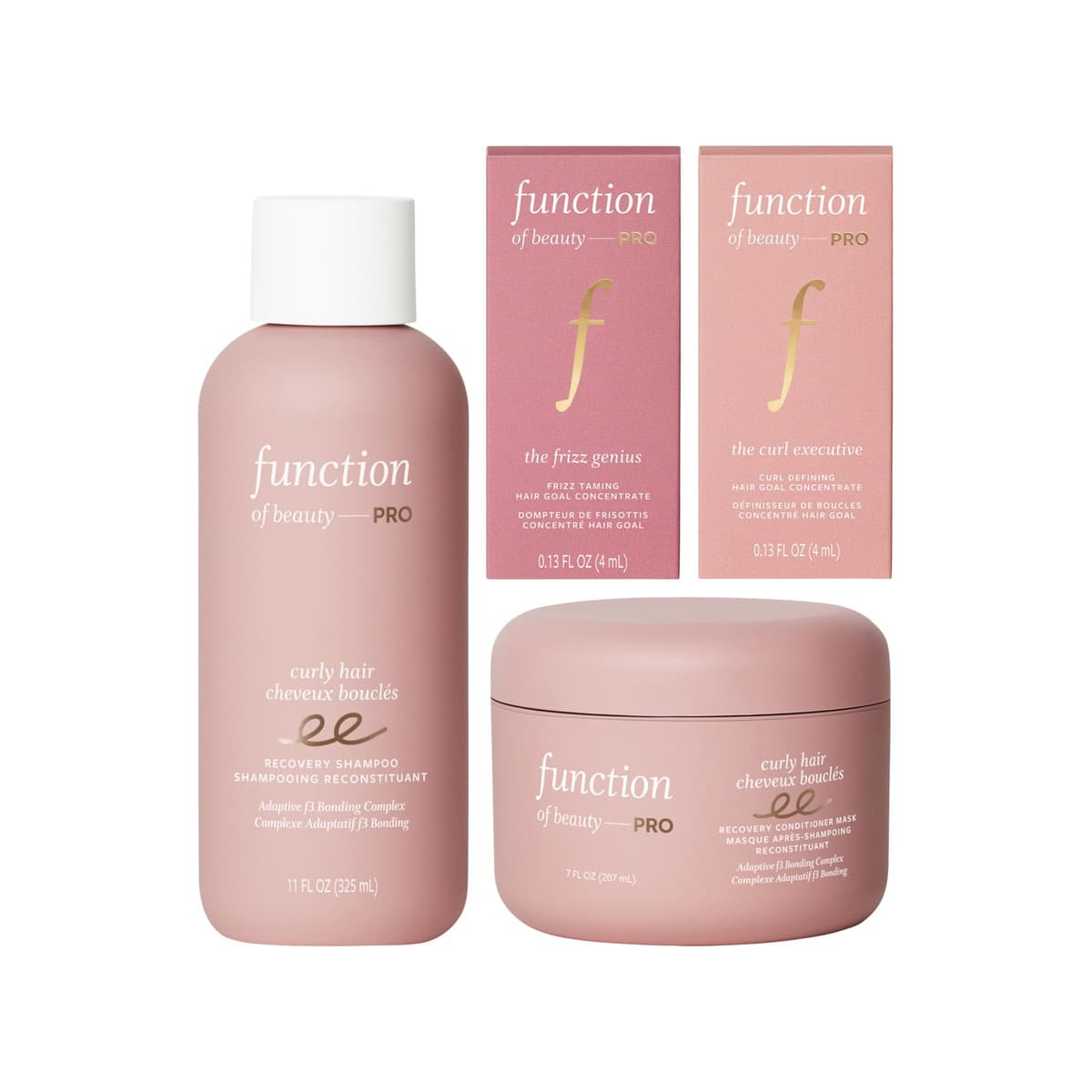 Curly Shampoo & Mask Value Set with Curl Definition and Anti Frizz Boosters